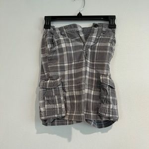 boys plaid shorts